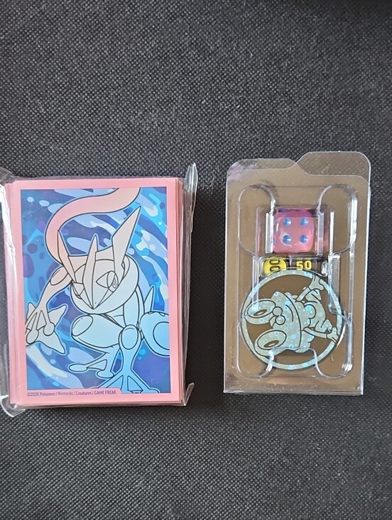 Pokemon Other - Pokemon Card Sleeves and Dice Set GRENINJA